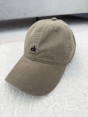 brand new Embroidered Baseball Cap - Taupe